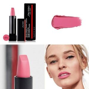 NWT Shiseido ModernMatte Powder Lipstick “Rose Hip” Pink Barbie Travel Size 💖